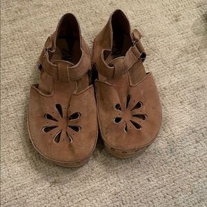 Zara Kids Tan Leather Sandals